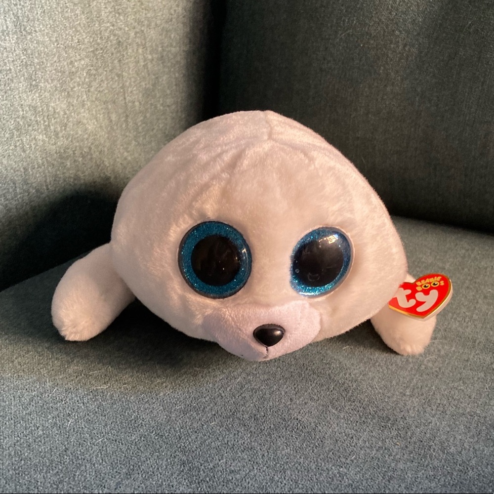 NWT TY Beanie Boos seal Icy